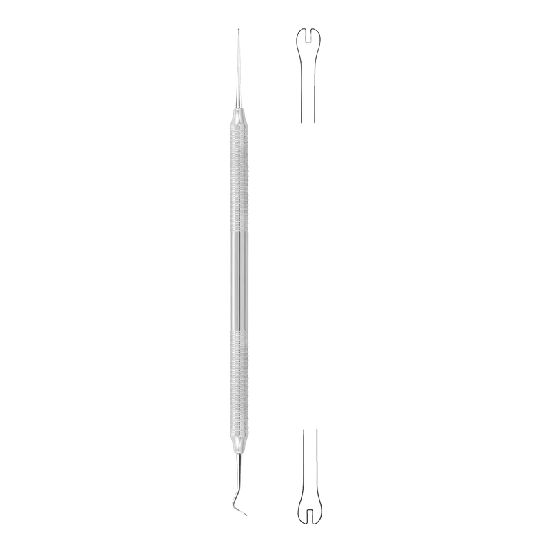 Ligature Director and Tucker Fig. 2 - Solid Stainless Handle 6 mm - Equate Instruments