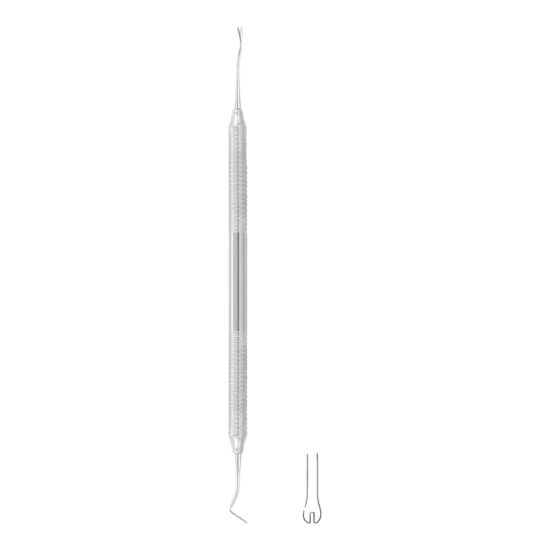 Ligature Director and Tucker Fig. 1 - Solid Stainless Handle 6 mm - Equate Instruments