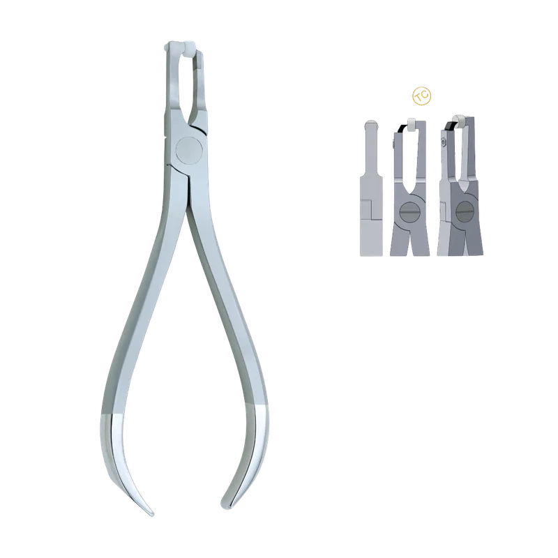 Direct Bond Bracket Remover - Wide with Replaceable Tip and Pad, Tungsten Carbide - Equate Instruments