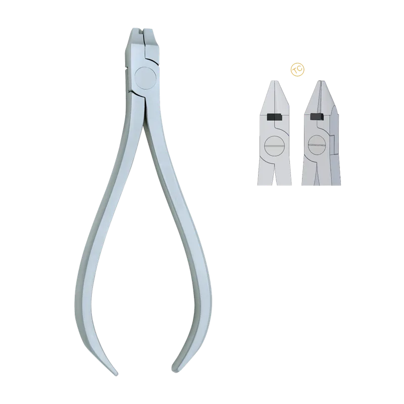 Bird-Beak Plier with Cutter - Tungsten Carbide - Equate Instruments