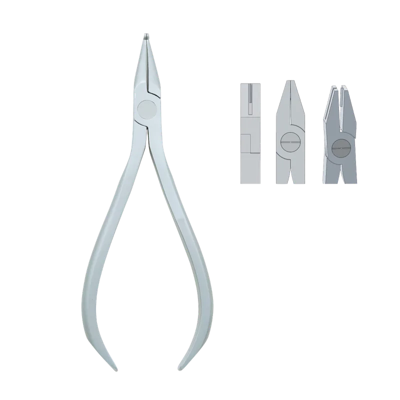 Stop (V-Bend) Pliers - 0.46 mm (.018 in) Wire - Equate Instruments