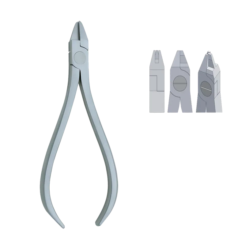 Three Jaw Plier for NiTi Wire - 0.50 mm (.020 in) Wire - Equate Instruments