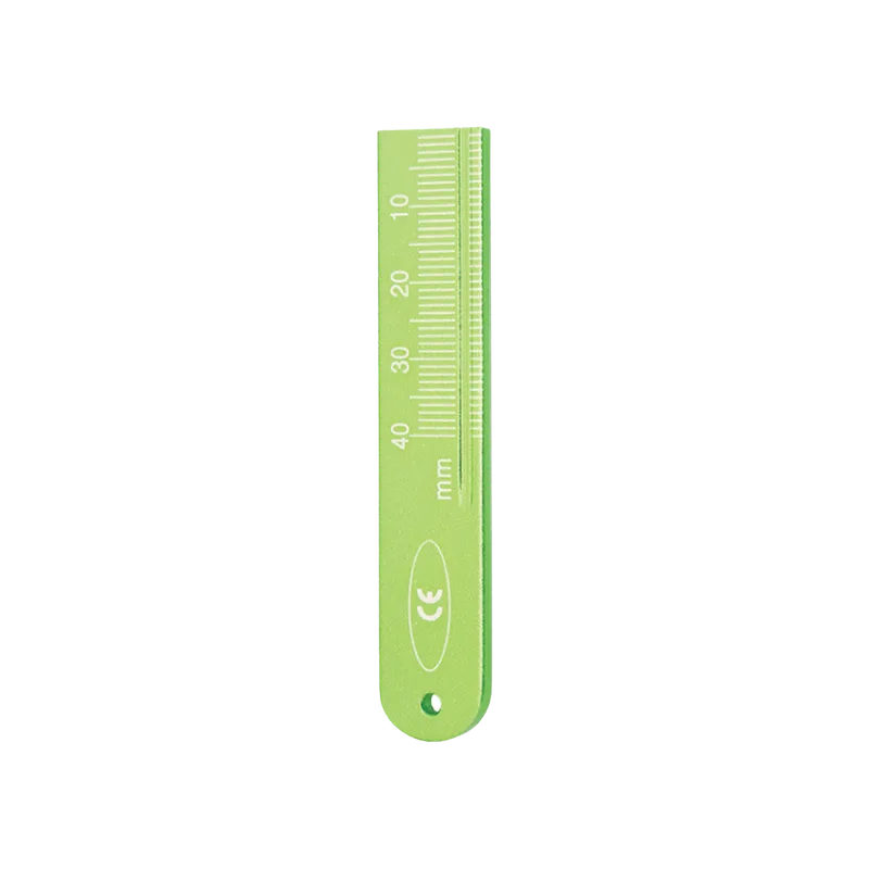 Endodontic Measuring Ruler - Green - Equate Instruments