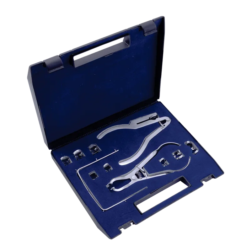 Rubber Dam Kit 12 Pieces - Plastic Box - Equate Instruments