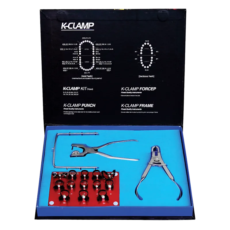 Rubber Dam Kit - Set of 17 - Equate Instruments (image 1)
