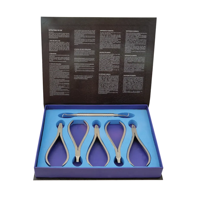 Clear Aligner Plier Kit of 5 with Ligature Director - Equate Instruments