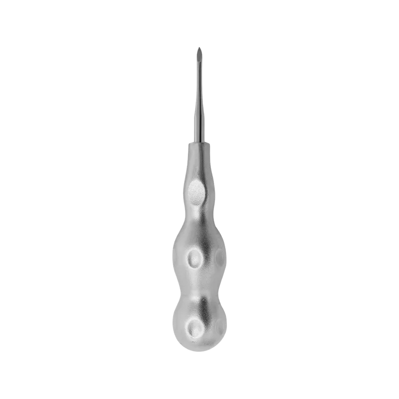 Heidbrink Root Tip Elevator Straight 3 mm with Anatomical Handle - Equate Instruments