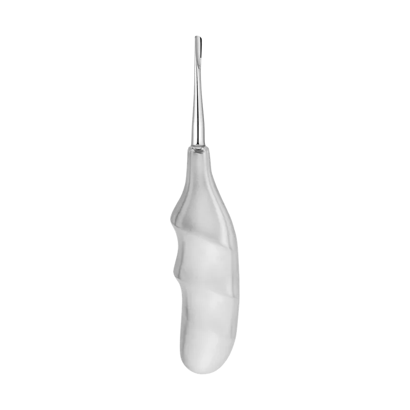 Straight Blade External Apical Elevator 5 mm with Anatomical Finger Handle - Equate Instruments