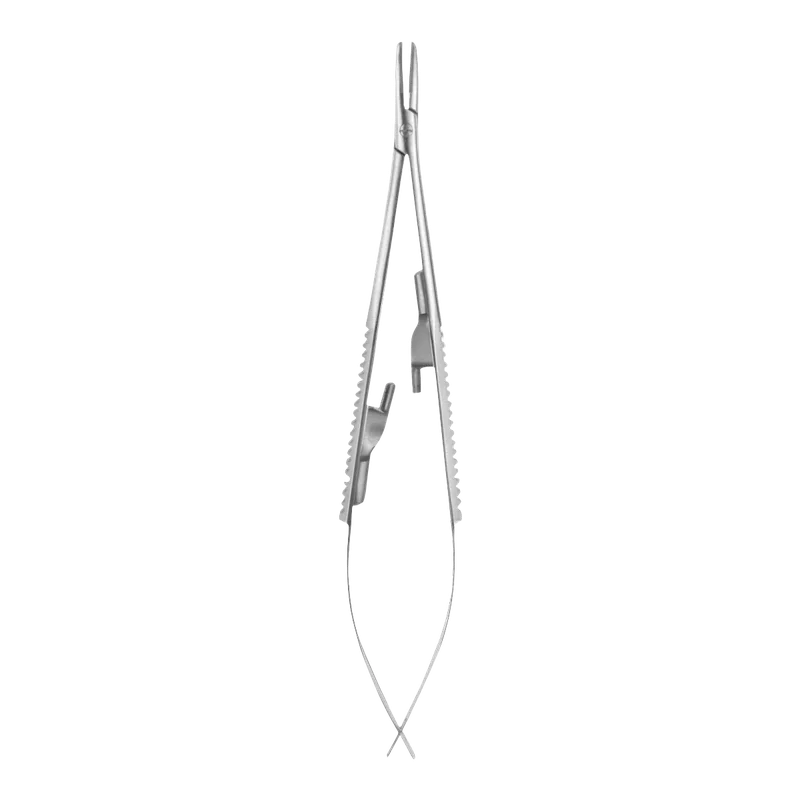 Castroviejo Needle Holder Curved 5-0 to 7-0 14.5cm - Equate Instruments