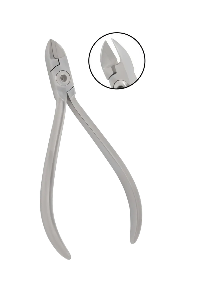 Micro Ligature & Pin Cutters 15 Degree Angled 11.5cm - Equate Instruments (image 1)