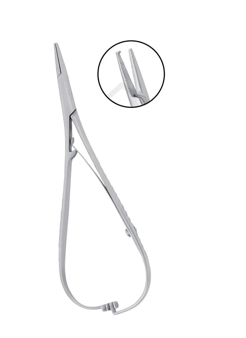 Mathieu Needle Holder 14 cm, Hook Tip - Equate Instruments