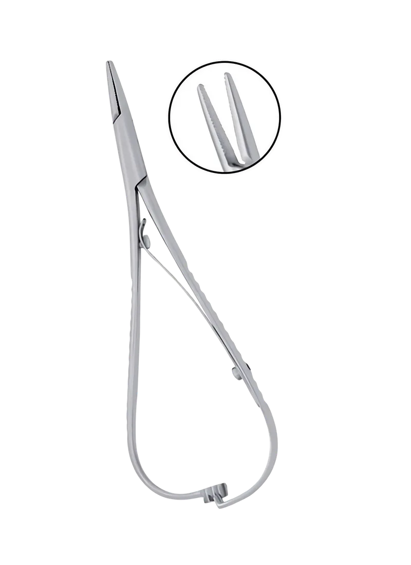 Mathieu Needle Holder 14 cm, Regular Tips - Equate Instruments